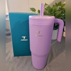 Reduce Insulated Travel Mug with Handle and Straw